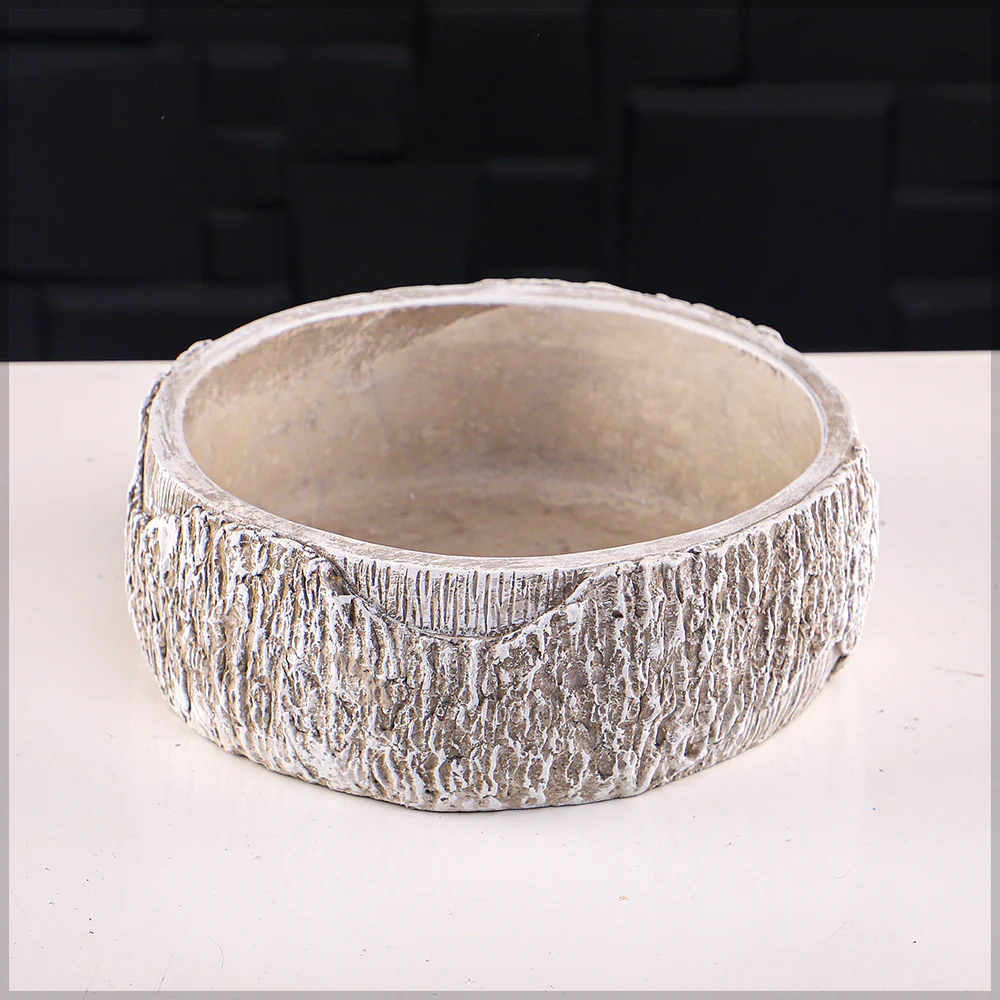 Designed Small Cement Vase - Image 3