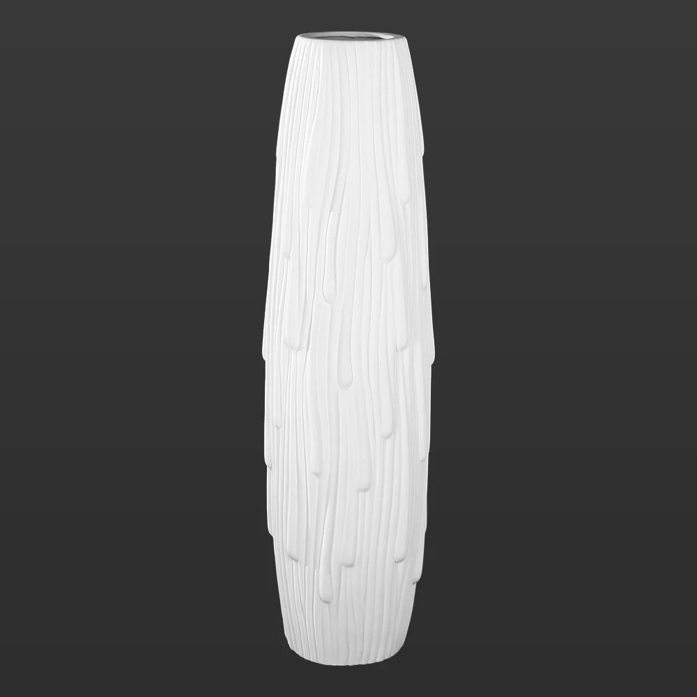 Droplets Design Ceramic Floor Vase - Image 4