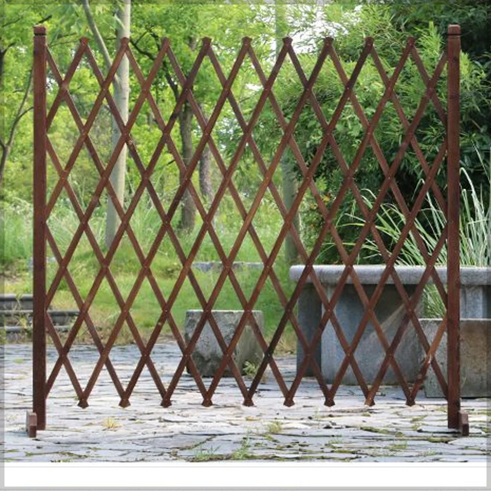 1 Piece Extendable Wooden Grid Fence (Fence Only) - Image 23
