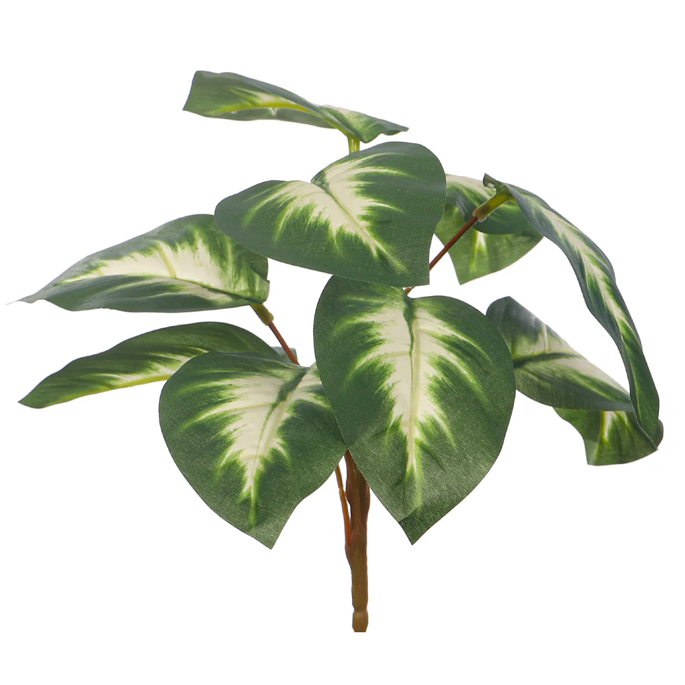 Faux Evergreen Leaves(without vase) - Image 3