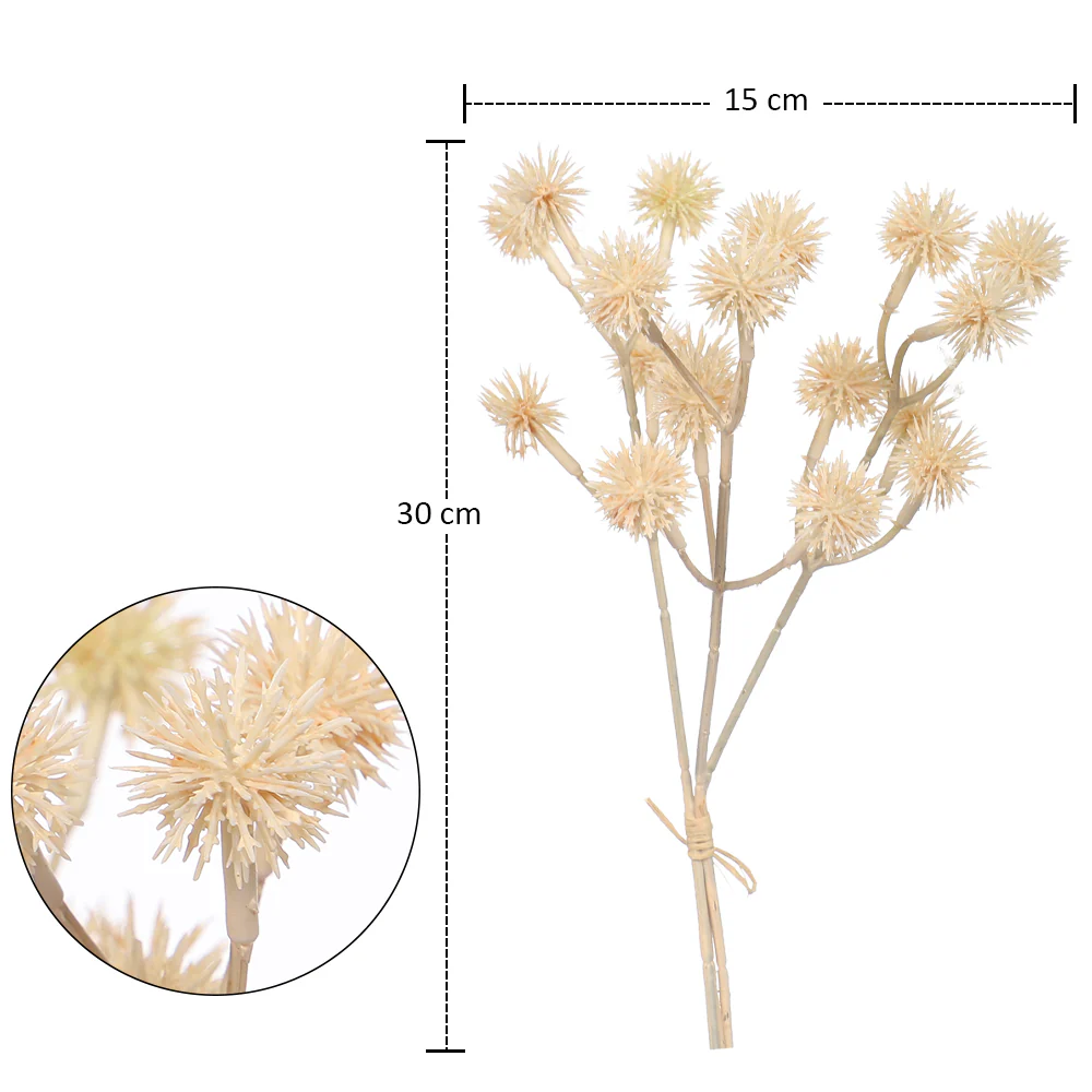 Faux Sycamore Fruit Bundle(without vase) - Image 2