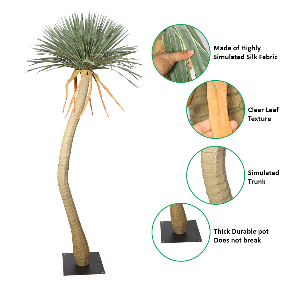 Faux Yucca Tree 275cm Tall - Image 5