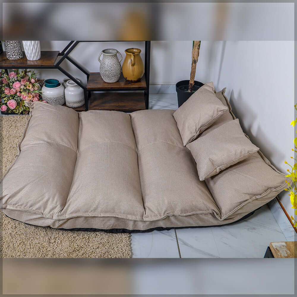 Floor Furniture Reclining Japanese Futon Lazy Sofa Bed - Image 18