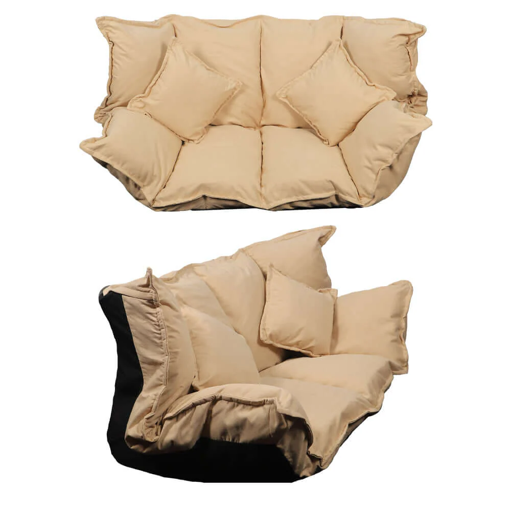 Floor Furniture Reclining Japanese Futon Lazy Sofa Bed - Image 3