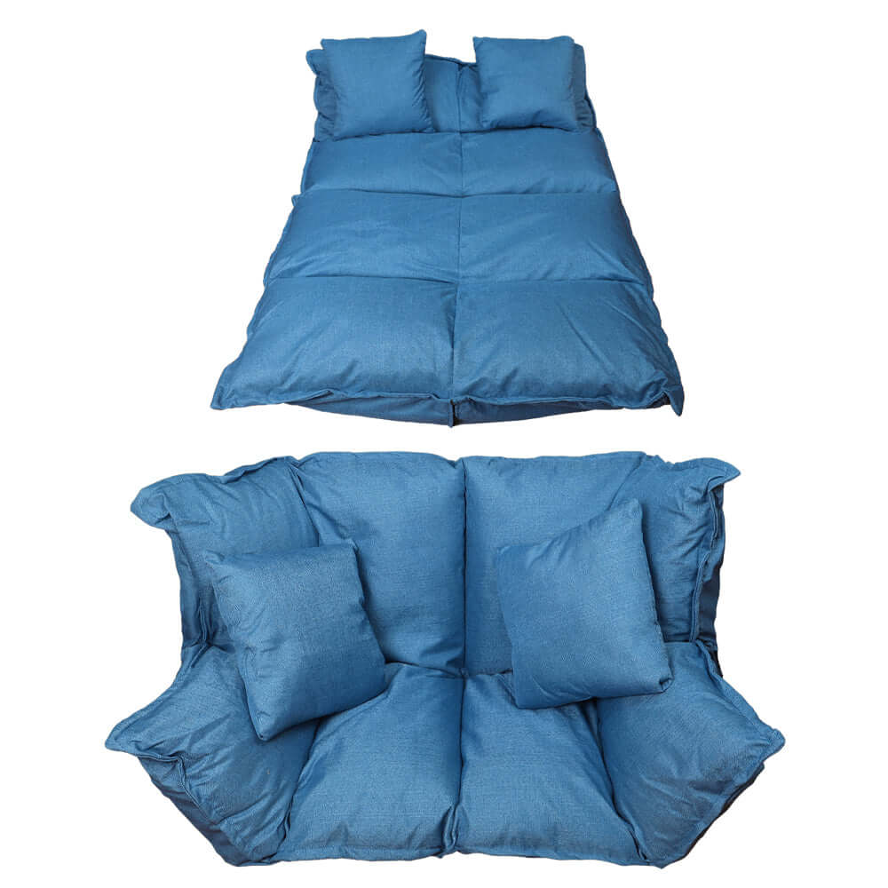 Floor Furniture Reclining Japanese Futon Lazy Sofa Bed - Image 8