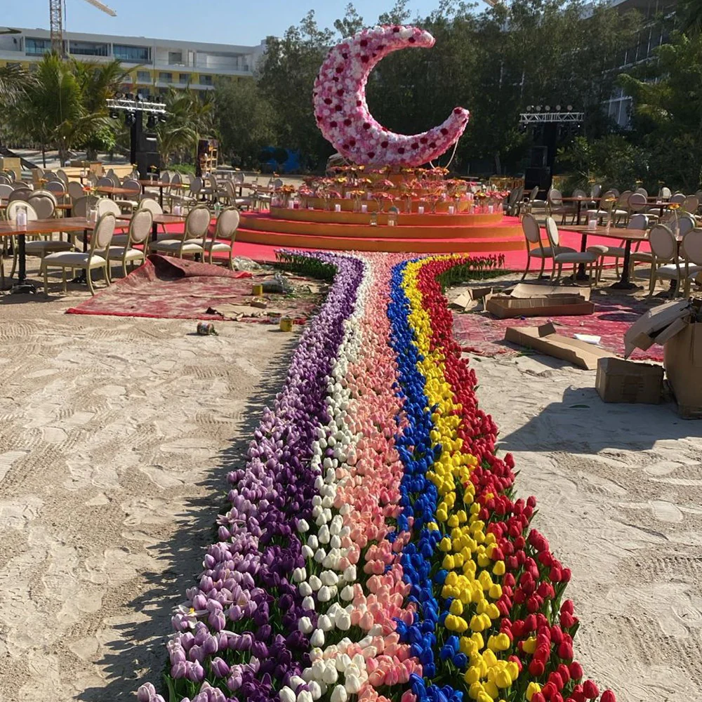 Floral Crescent Garden Celebration for display purposes only (non-sale) - Image 5