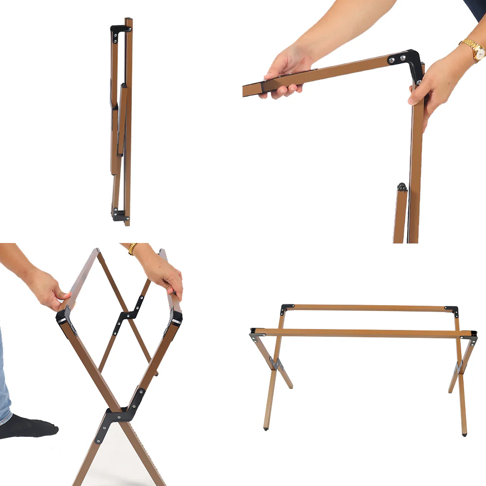 Folding Lightweight Aluminum Camping Table(Table Only) - Image 6