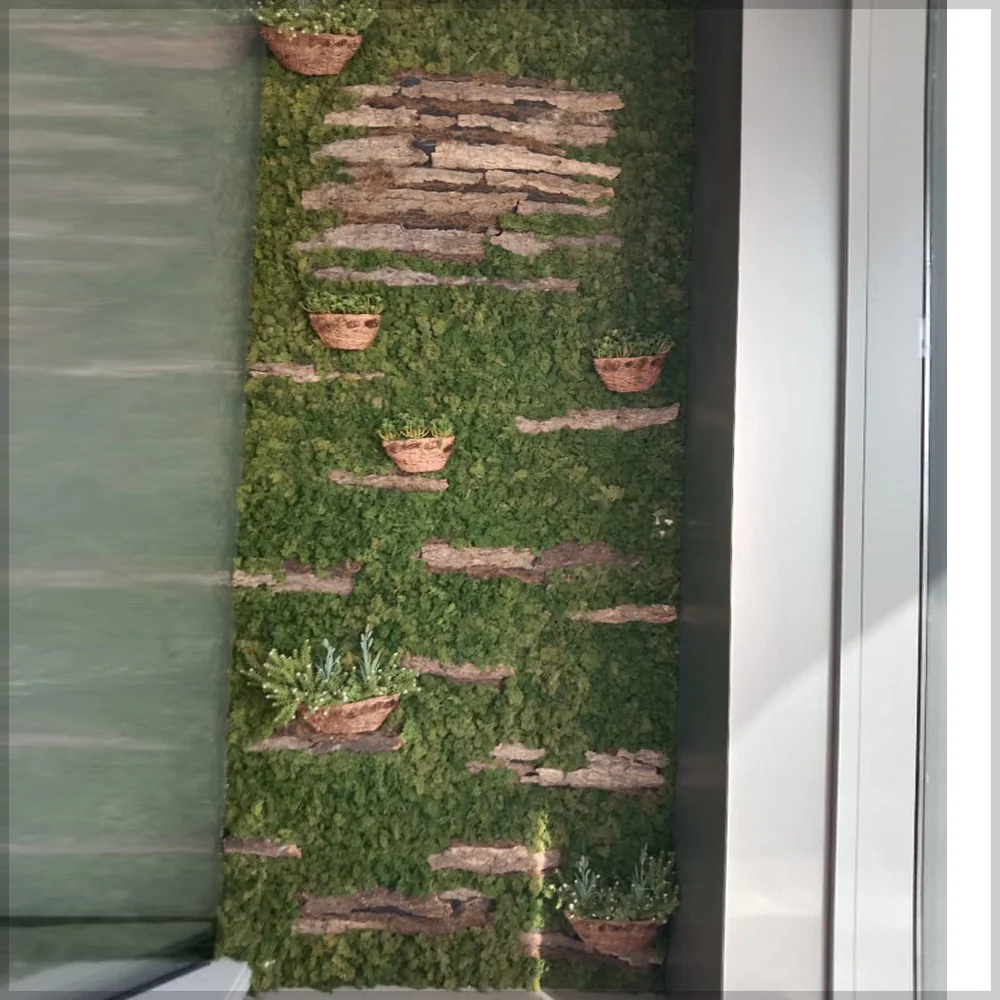 Fresh Moss Green Wall Decoration for display purposes only (non-sale) - Image 2