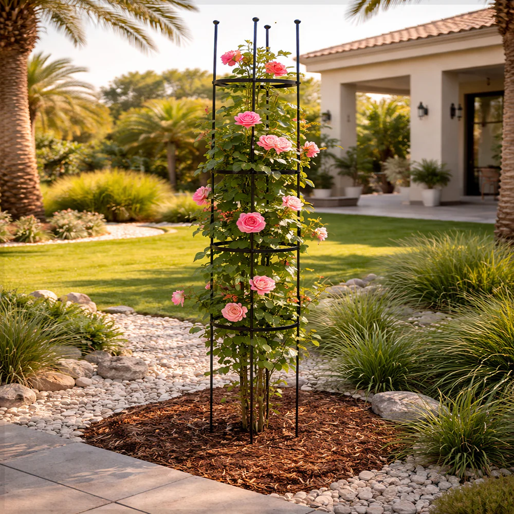 1 Piece Garden Trellis for Supporting Climbing Plants(Stand Only) - Image 8