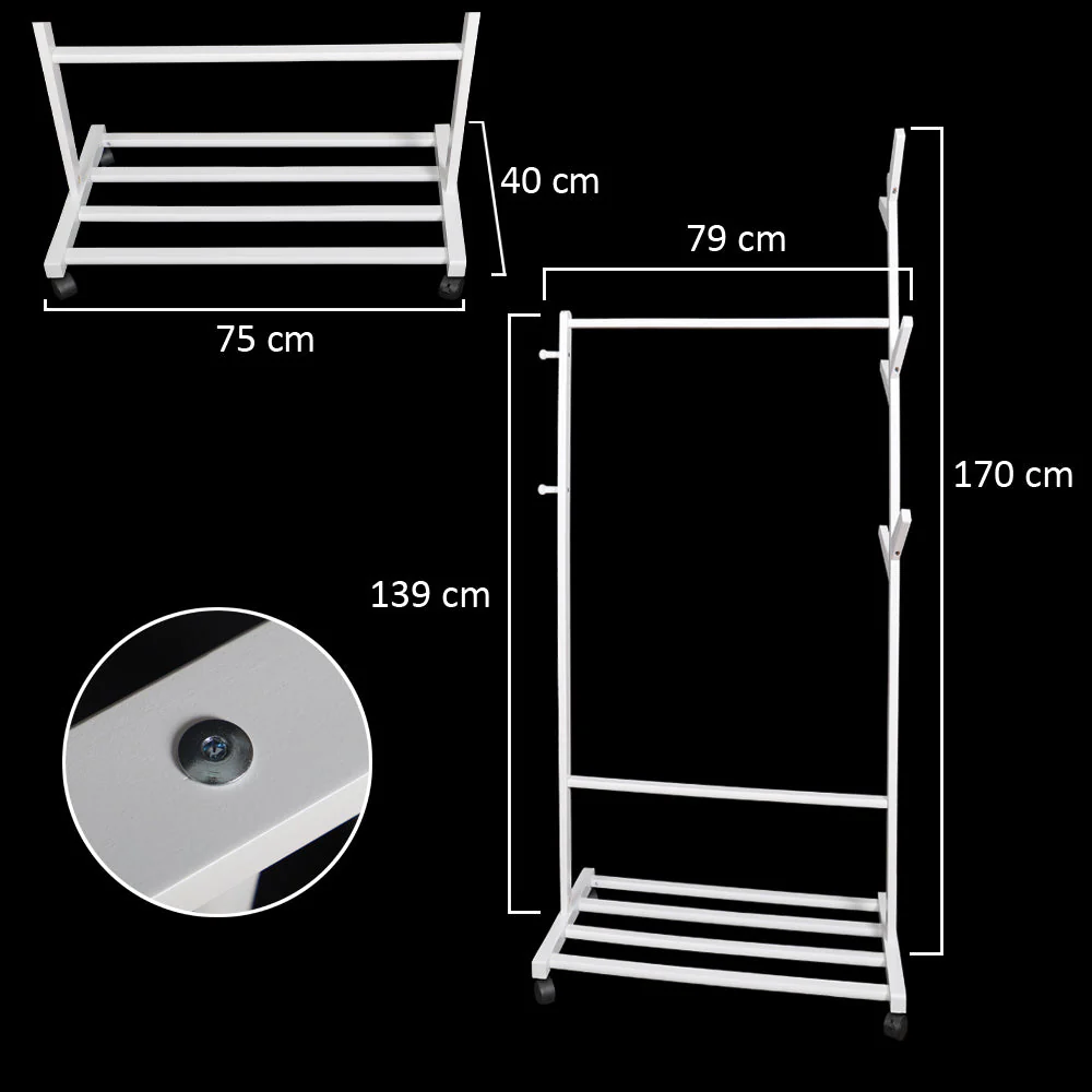 Garment Rack(without accessories) - Image 7