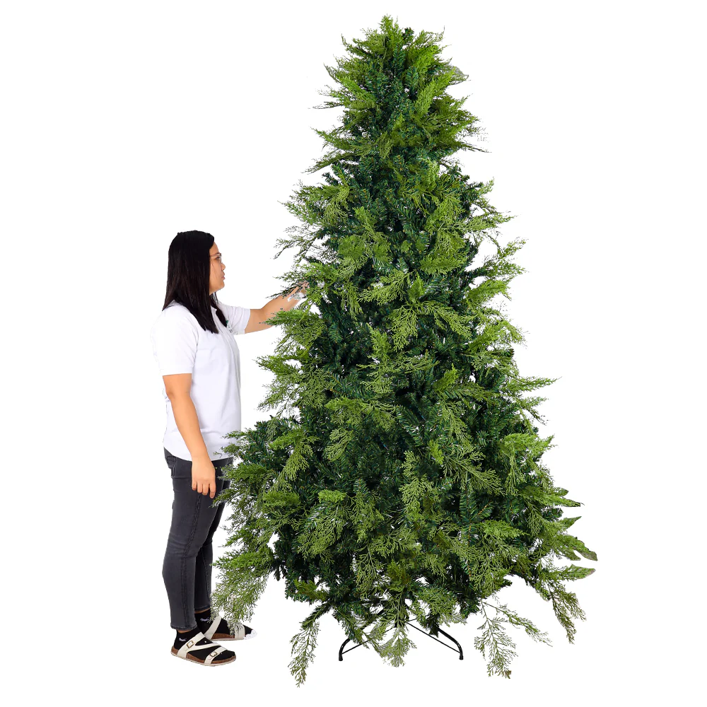 1 Piece Green Christmas Tree with Cypress Leaves ( Chirstmas Tree only, Ornaments not Included) - Image 13
