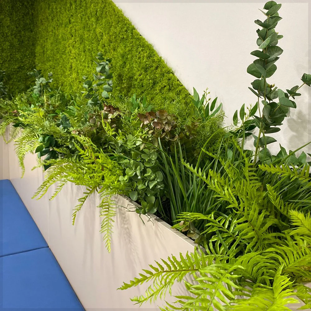 Green Corner at the Café Bar with Hanging Garden Glow for display purposes only (non-sale) - Image 3