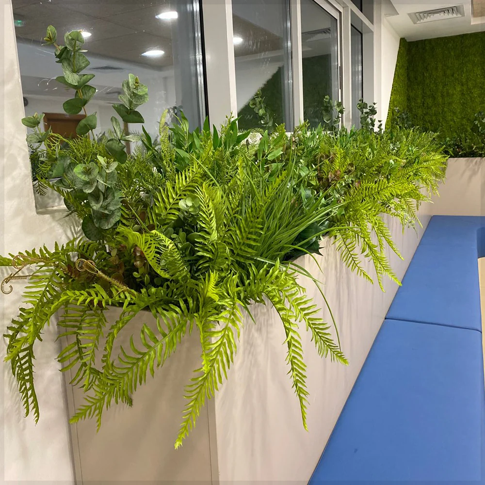 Green Corner at the Café Bar with Hanging Garden Glow for display purposes only (non-sale) - Image 4