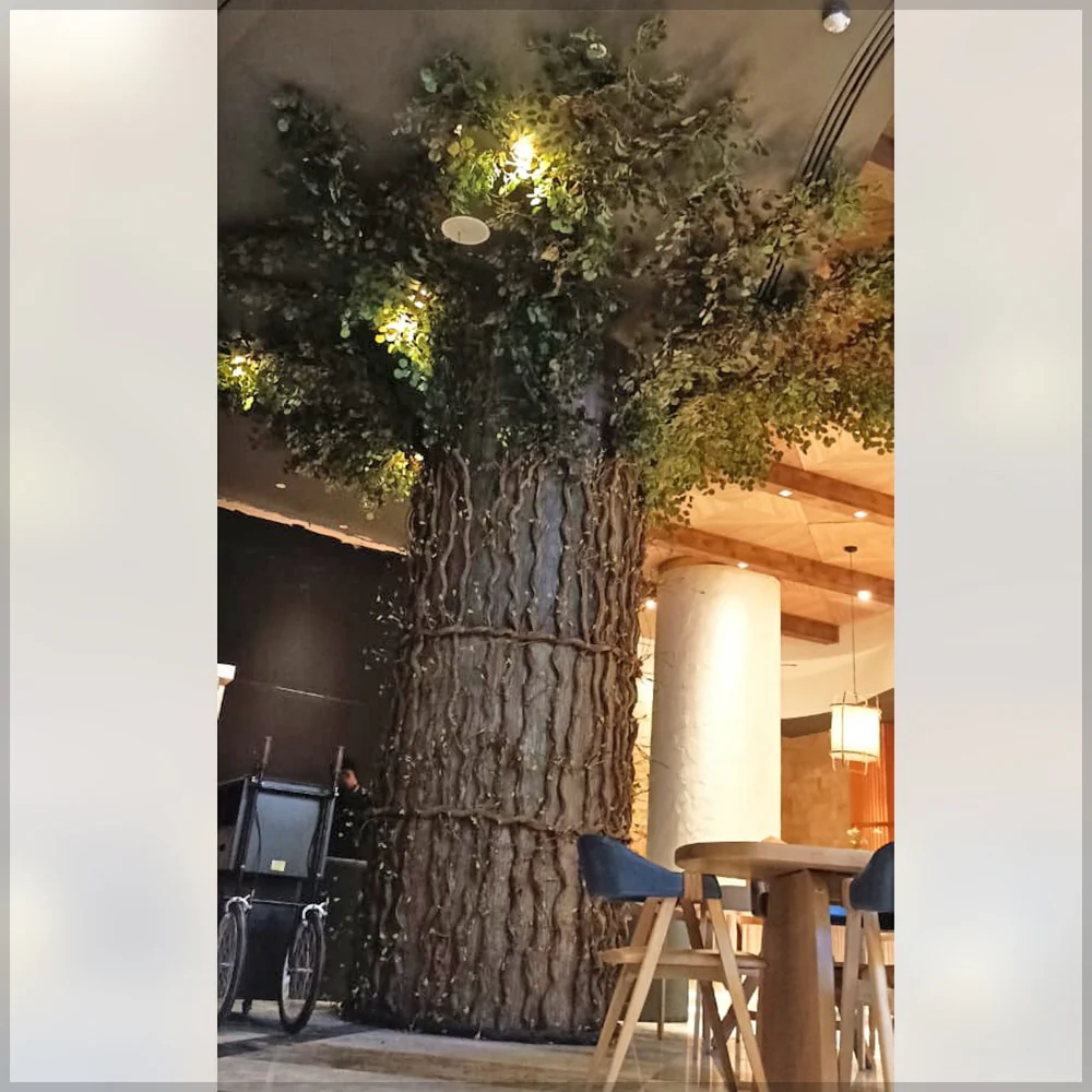 Green Leaves Ceiling Decoration for display purposes only (non-sale)