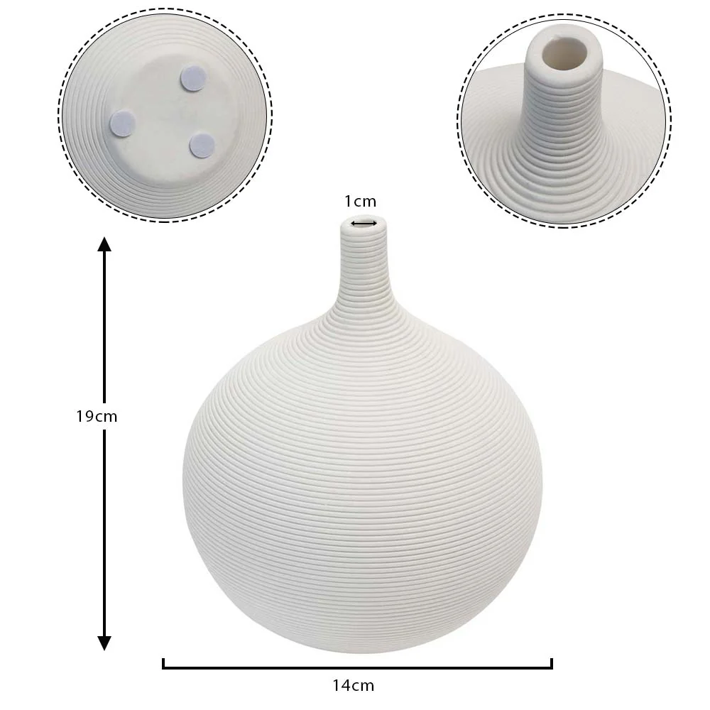 Handcraft Japanese Style Ceramic Vase - Image 7