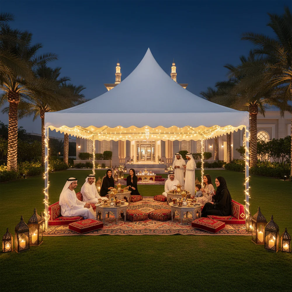 Heavy Duty White Tent - Image 6