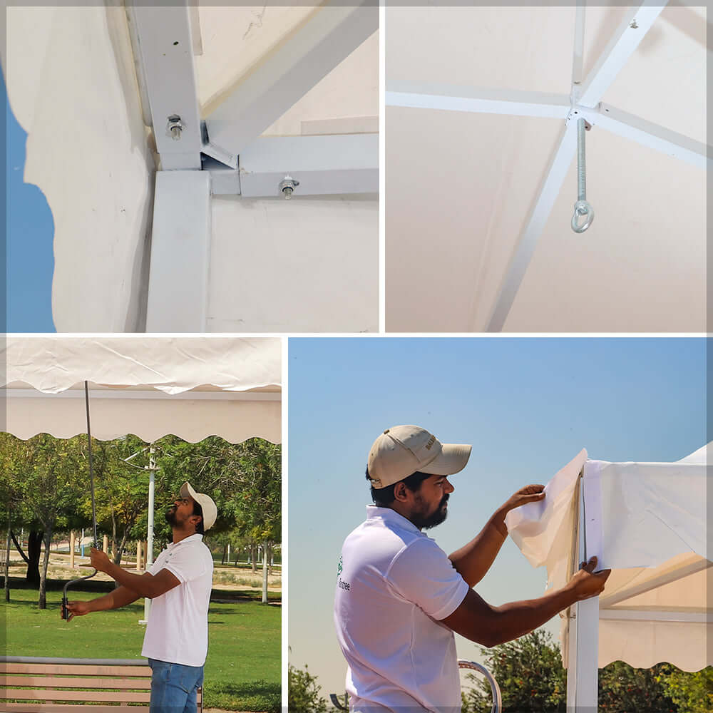 Heavy Duty White Tent (Tent Only) - Image 4
