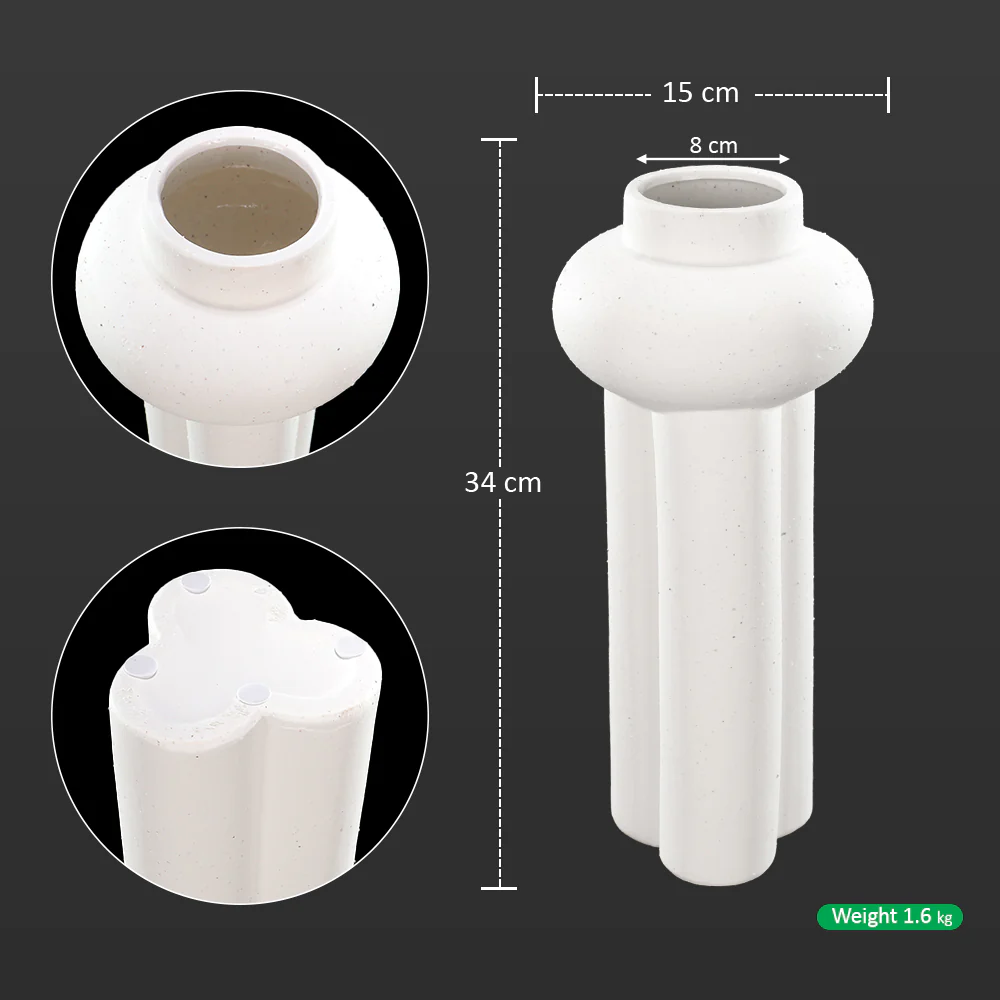 High Footed Design Ceramic Vase - Image 5