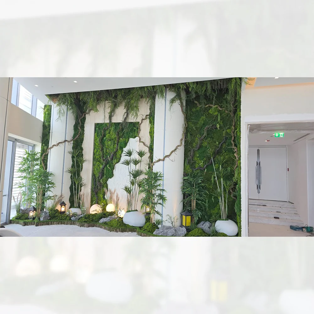 Indoor Green Oasis with Living Wall for display purposes only (non-sale) - Image 15