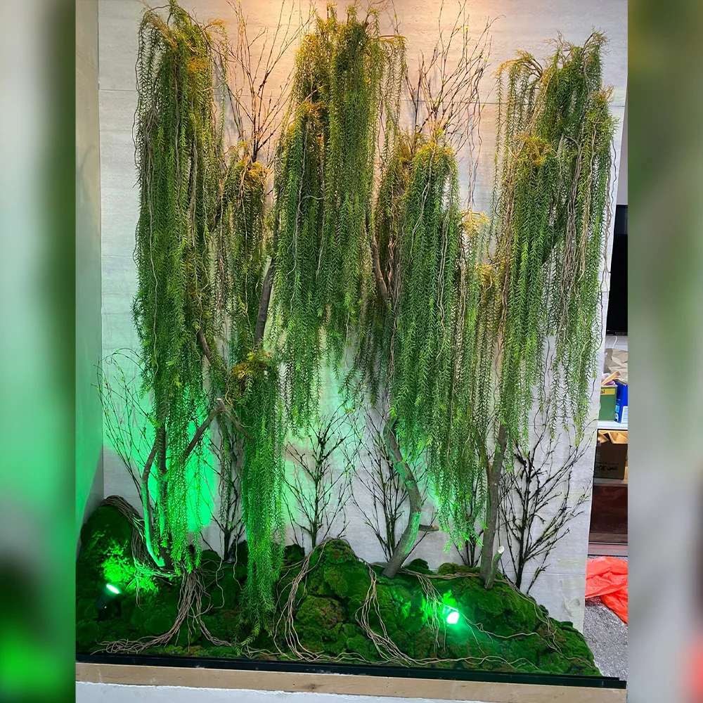 Indoor Vertical Garden With Cascading Greenery for display purposes only (non-sale) - Image 4
