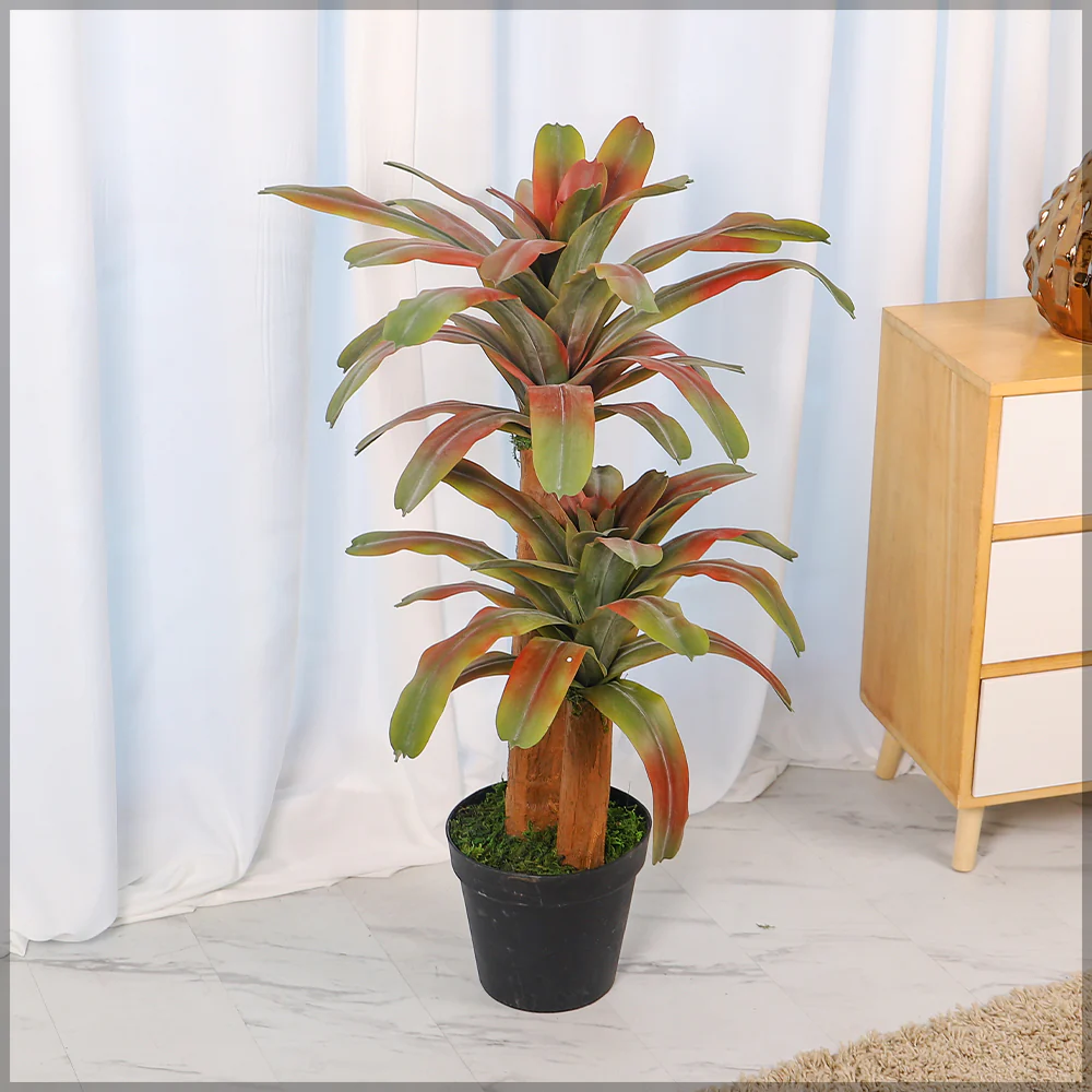 Iron Red Edge Artificial Plant