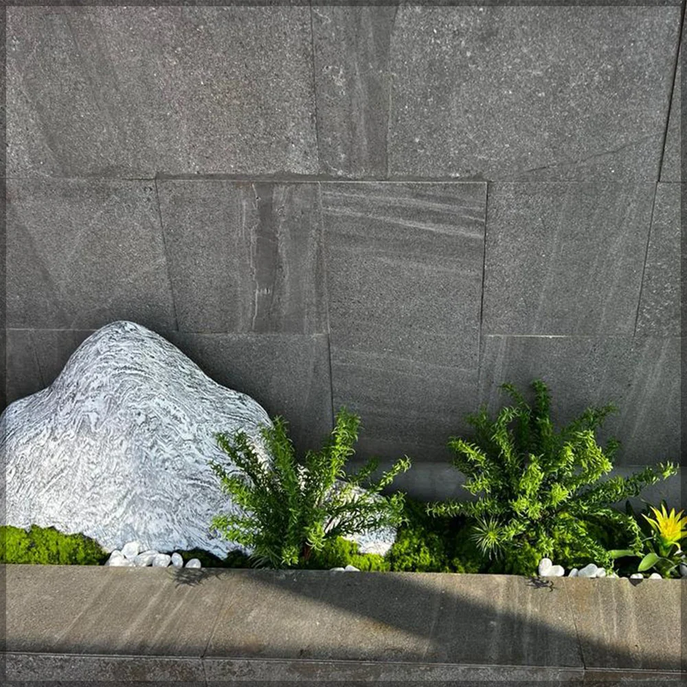 Landscape Home Decoration with Plants and Pebbles for display purposes only (non-sale) - Image 3