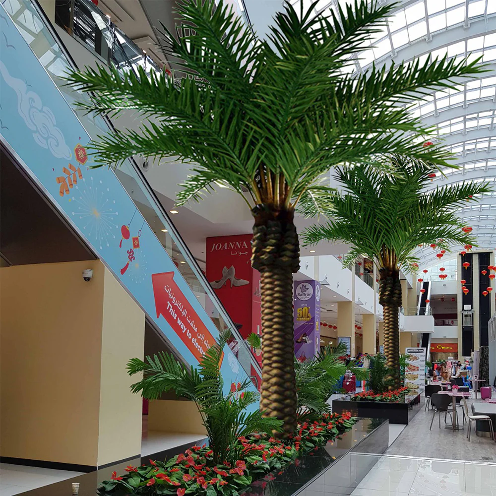 Large Artificial Phoenix Date Palm Tree - Image 14