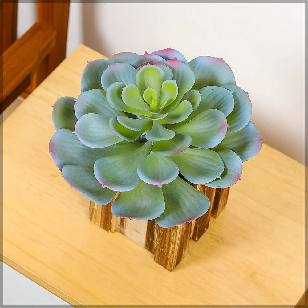 Large Echeveria Artificial Succulent - Image 2