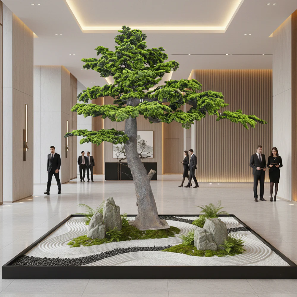 Layered Evergreen Bonsai Tree - Image 9