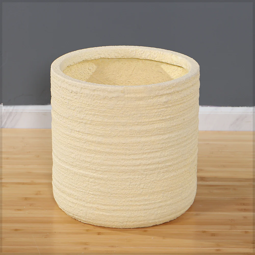 Light Beige Concrete Planter - Image 6