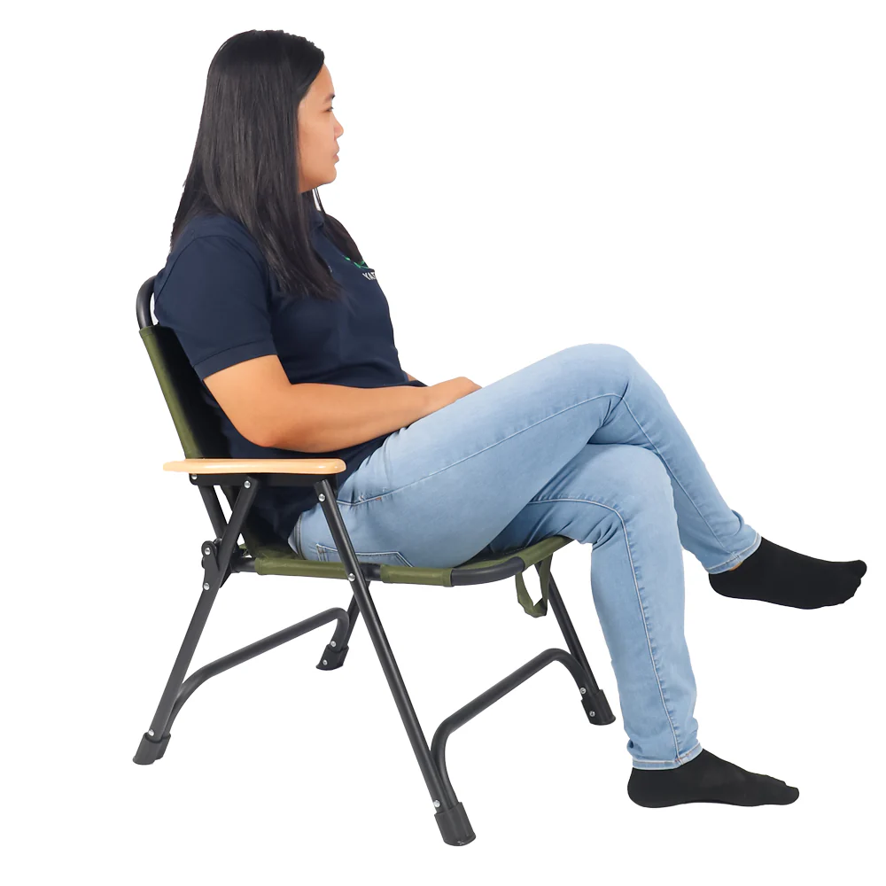 1 Piece Lightweight Portable Canvas Camping Chair(Chair Only) - Image 9