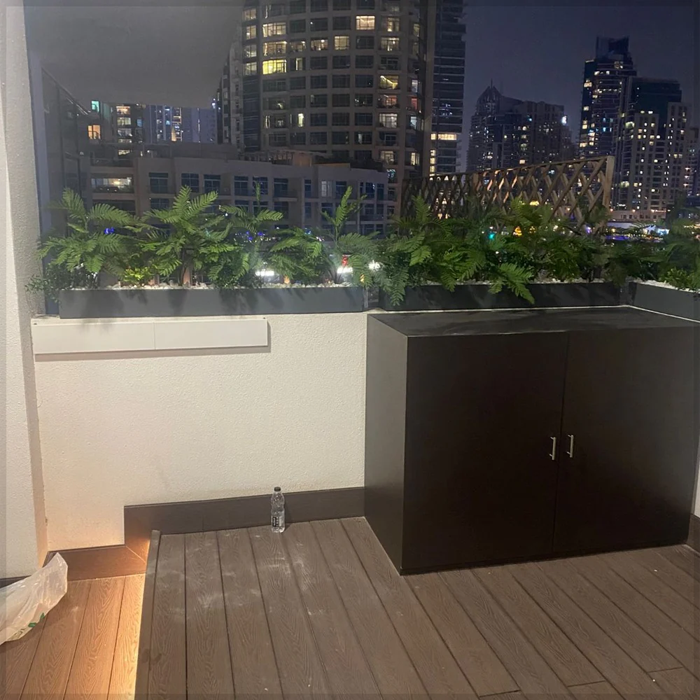 Linear Rooftop Planter Arrangement for display purposes only (non-sale) - Image 2
