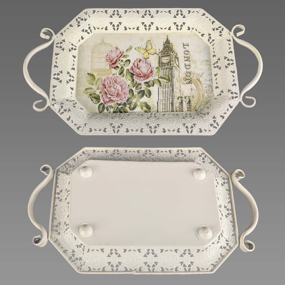 Metal Fruit / Serving Tray - Image 12