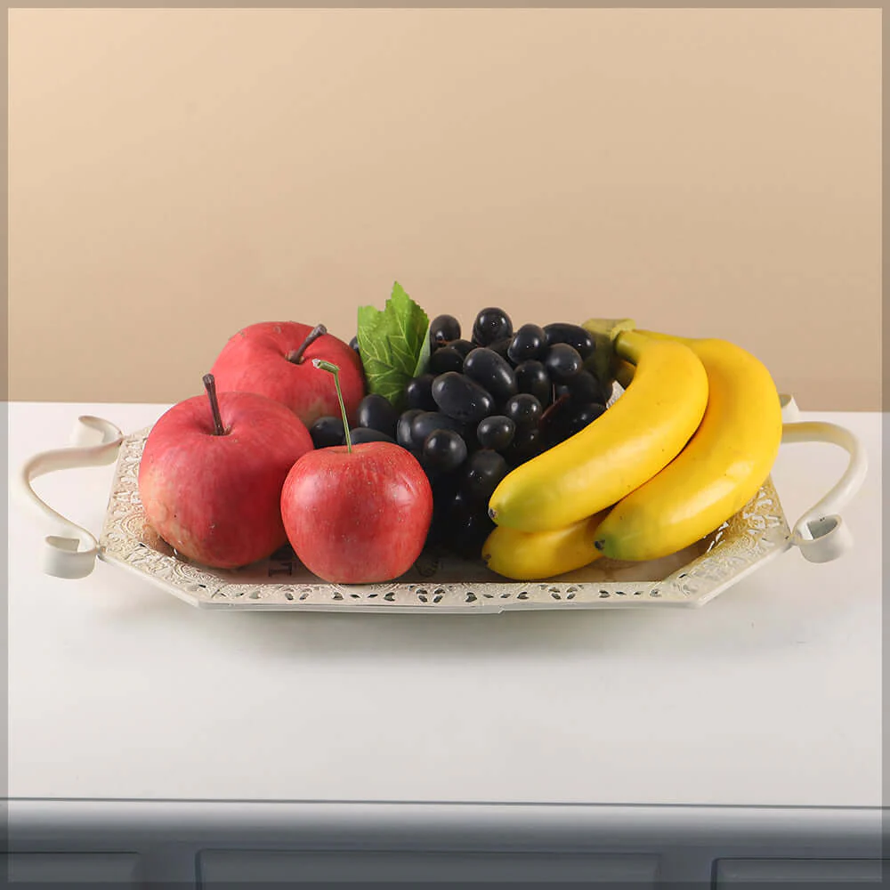 Metal Fruit / Serving Tray - Image 13