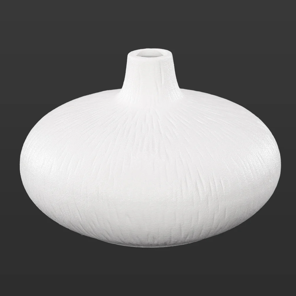 Minimalist Round Decorative Vase - Image 3