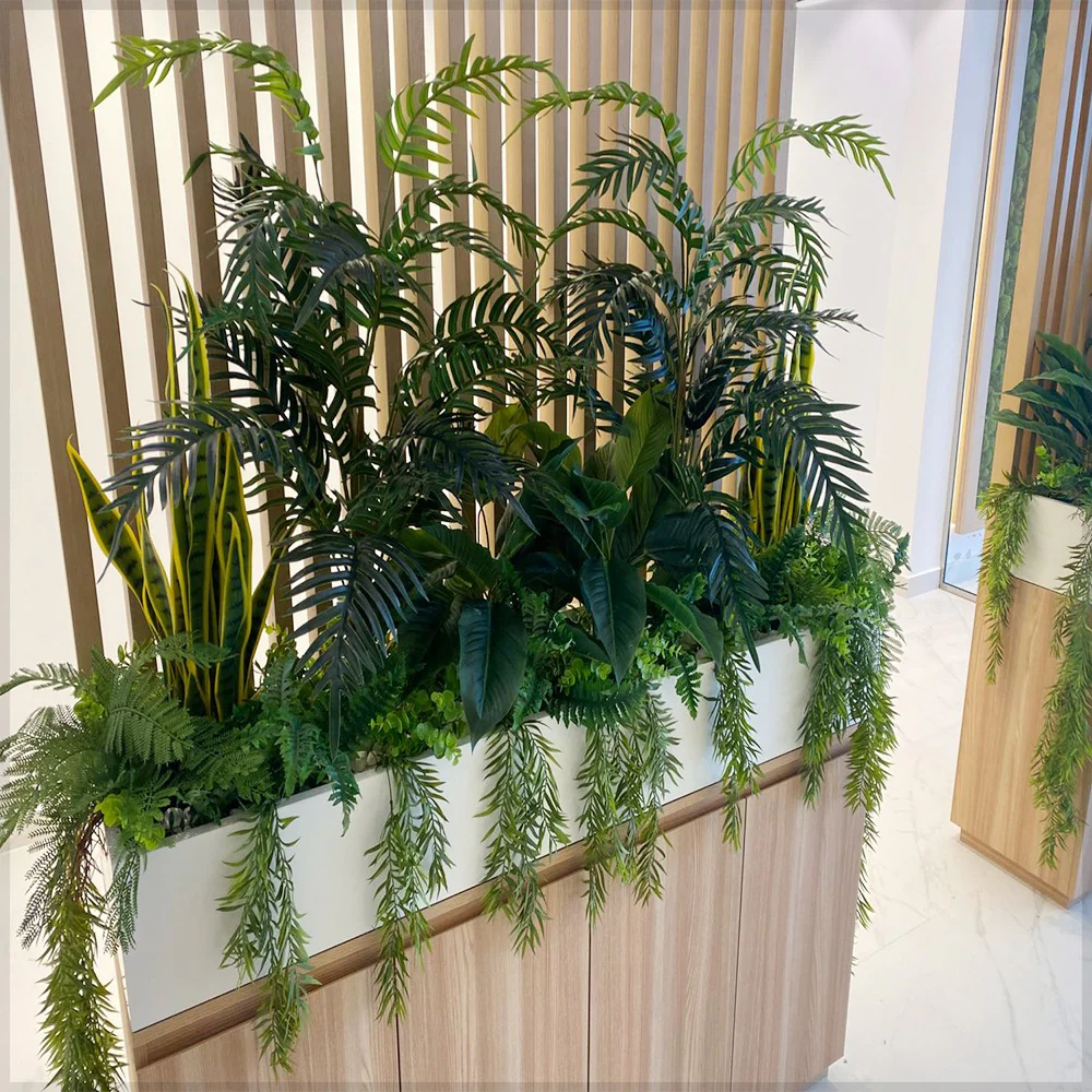 Modern Indoor Greenery Elegant Plant Arrangements for display purposes only (non-sale)