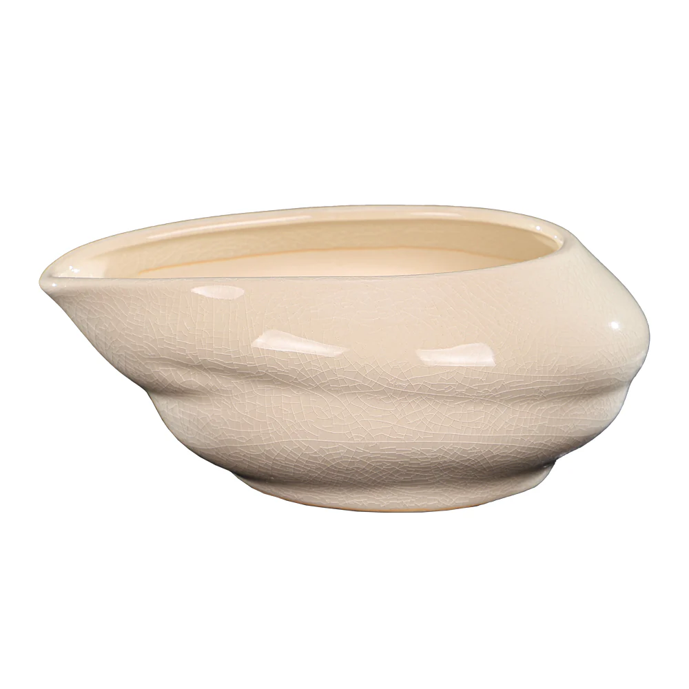 Modern Styles Cream Ceramic Pot