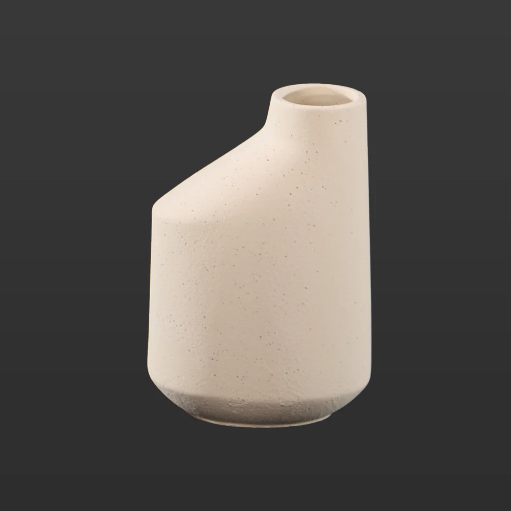 Modern Textured Ceramic Table Vase(Flower Not Included) - Image 2