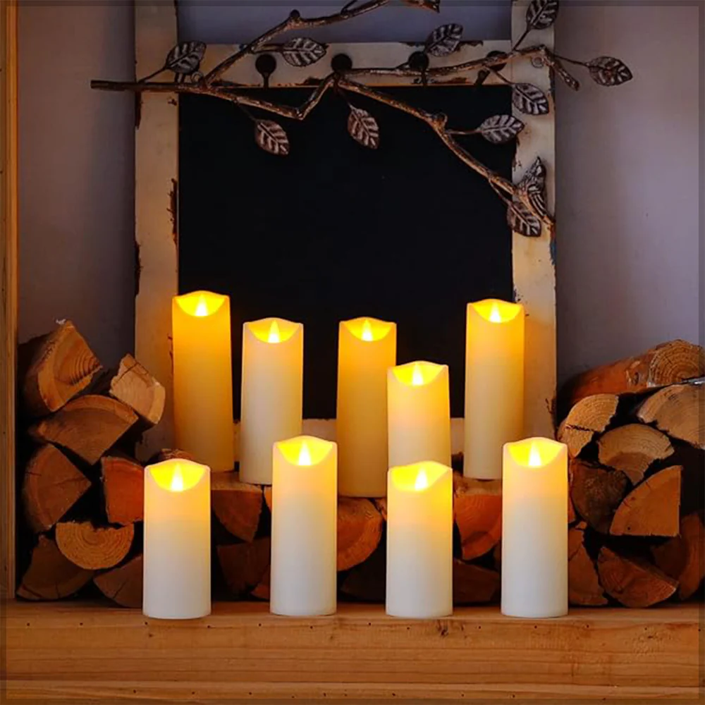 Moving Flame LED Candle - Image 2