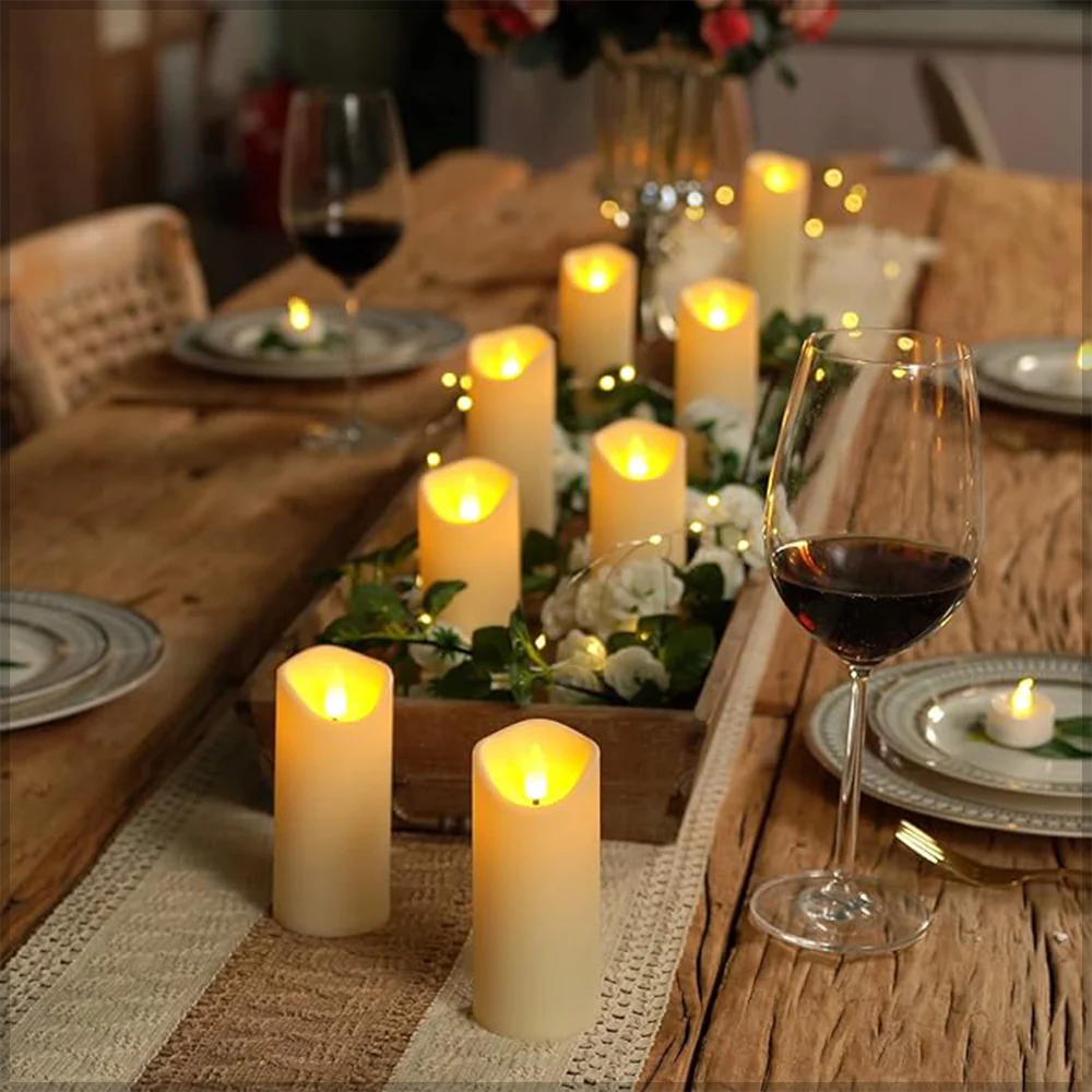 Moving Flame LED Candle - Image 4