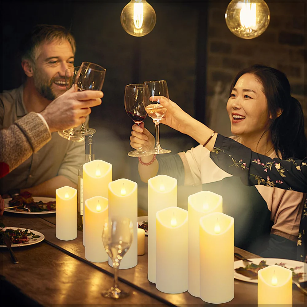 Moving Flame LED Candle - Image 8