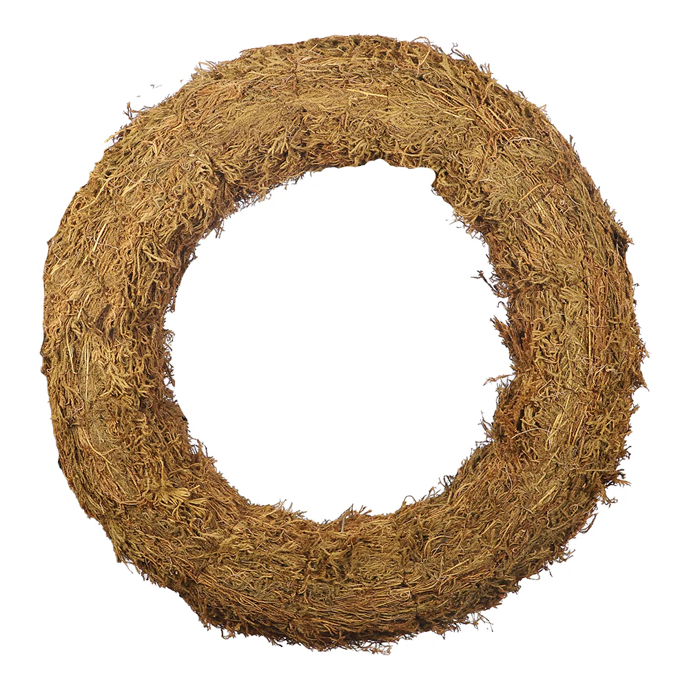 Natural Coir Wreath Base for DIY Crafts - Image 4