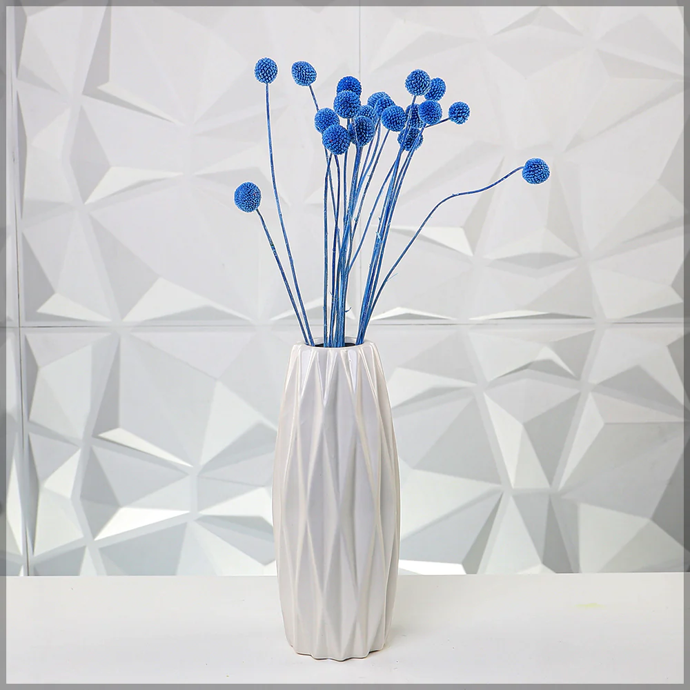 Natural Dried Craspedia Flower(without vase) - Image 9