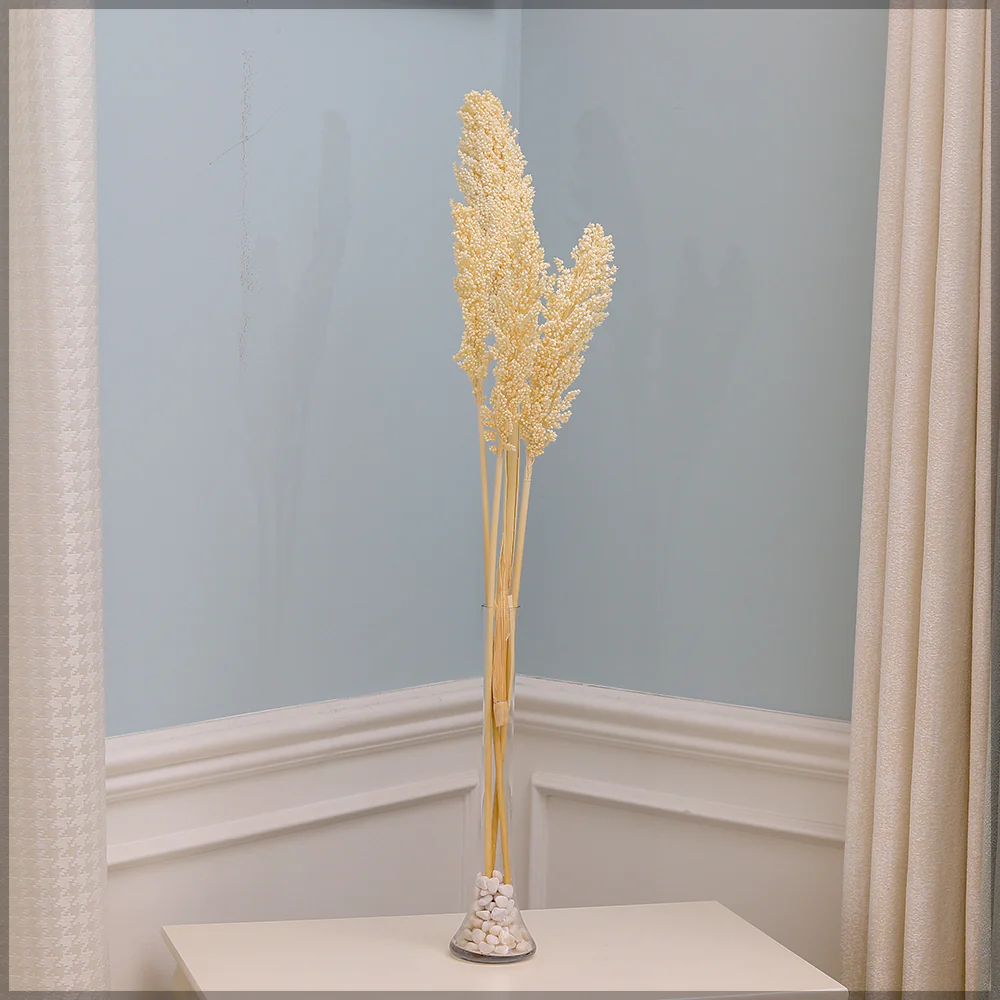 Natural Dried Sorghum Flower Single Stem (without vase) - Image 7