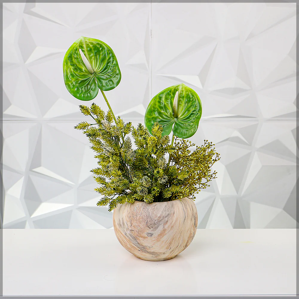 Nearly Natural Anthurium Flower Single Stem(without vase) - Image 5