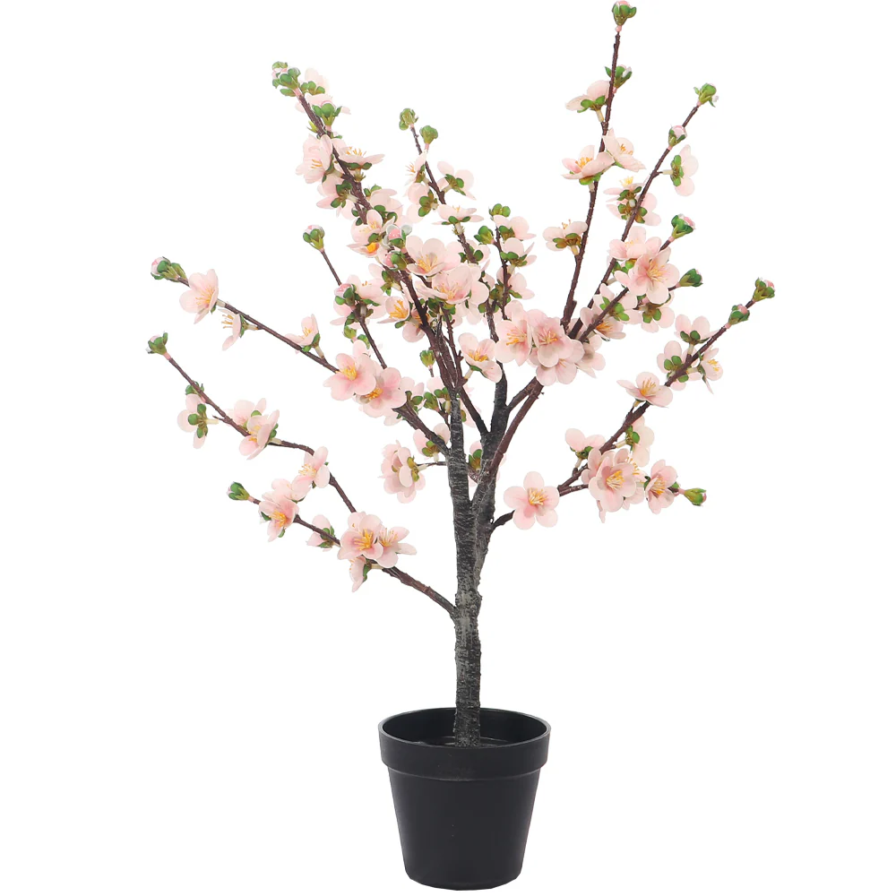 Nearly Natural Cherry Blossom Tree(with black nursery pot) - Image 9
