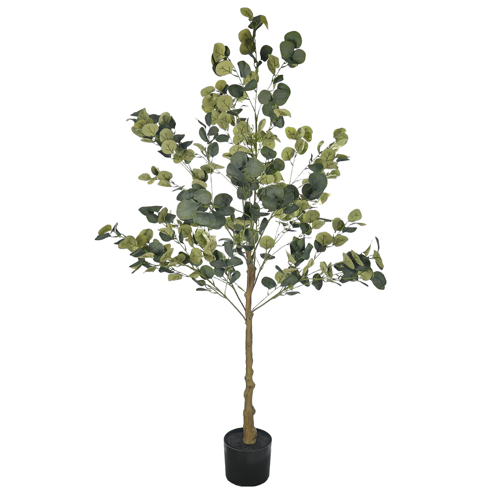 Nearly Natural Eucalyptus Plant(with black nursery pot) - Image 8