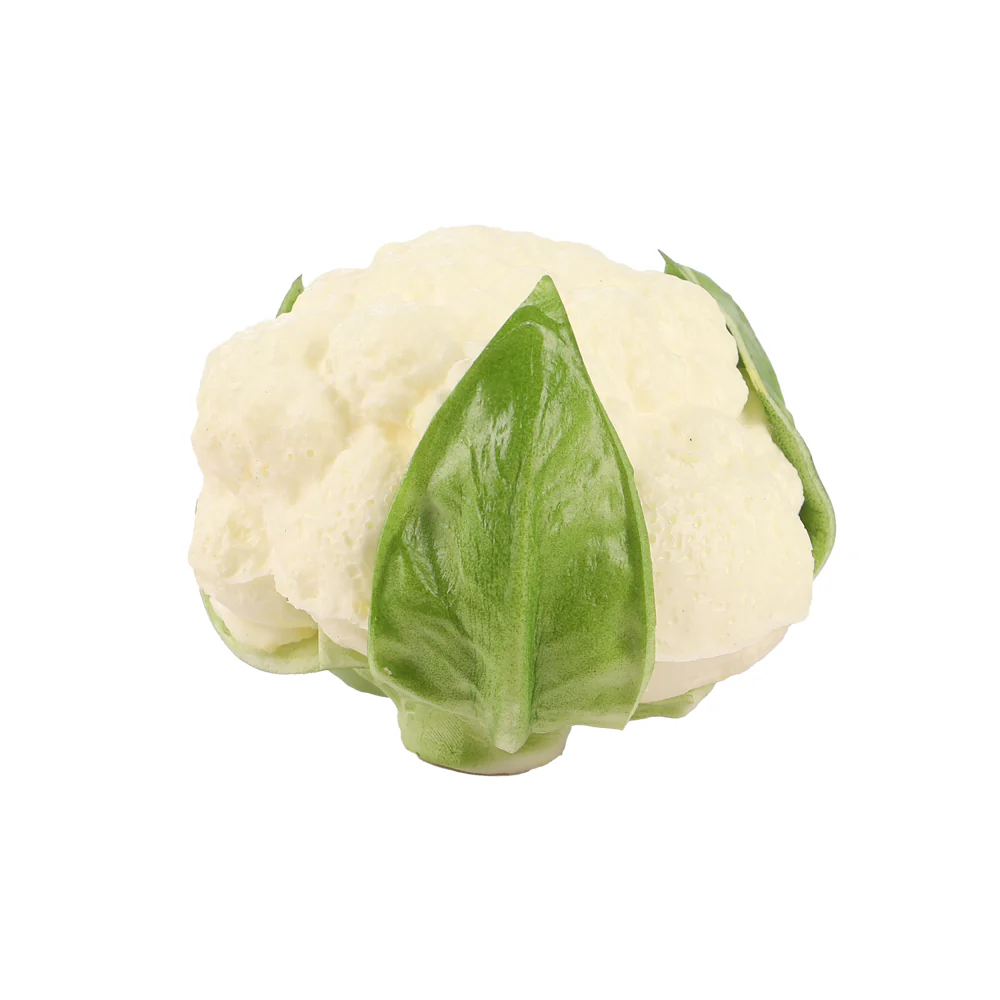 Nearly Natural Fake Cauliflower & Brocolli(1piece) - Image 3