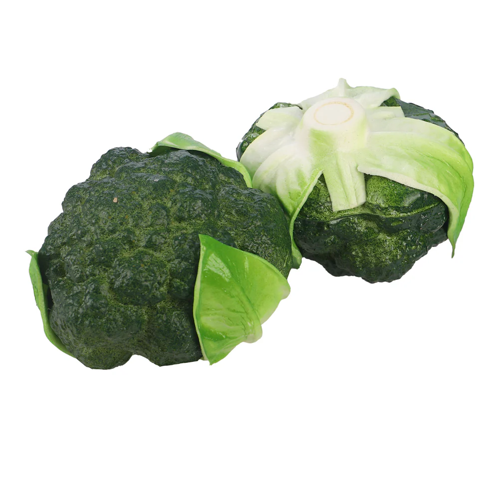 Nearly Natural Fake Cauliflower & Brocolli(1piece) - Image 8