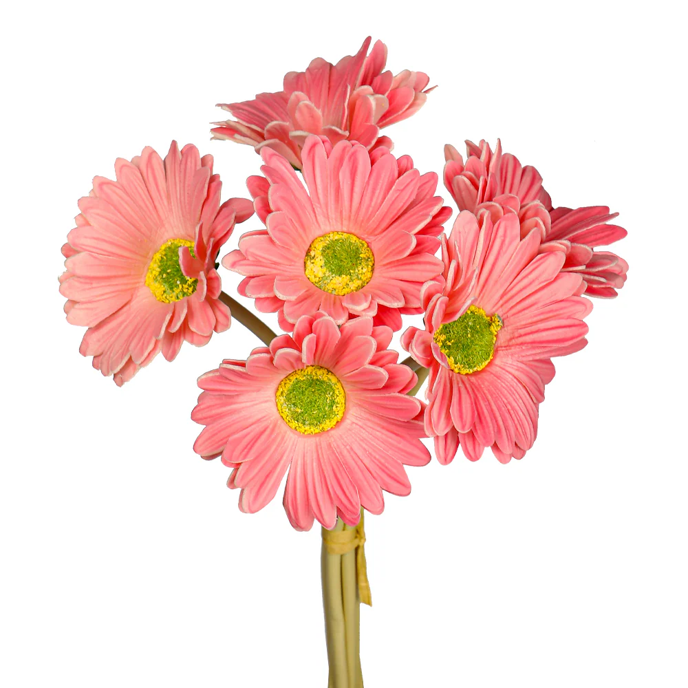 Nearly Natural Gerbera Flower Single Bunch(without glass vase) - Image 6